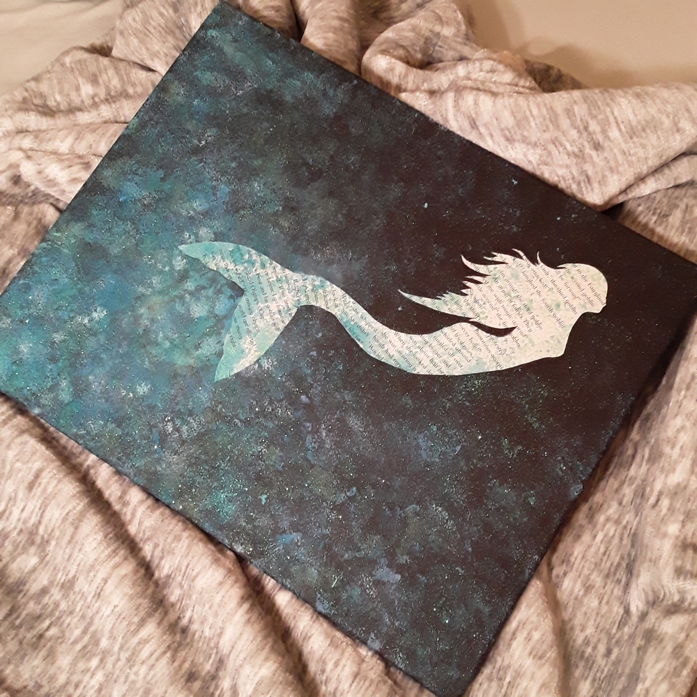 Mermaid Glitter Art - Picture 3 of 8